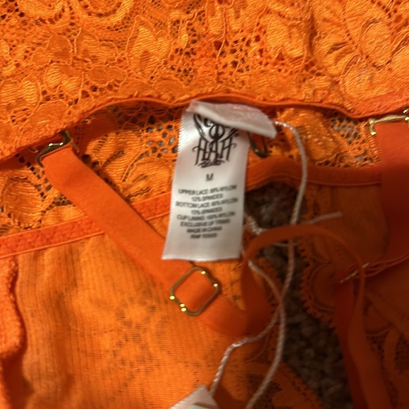 NWT HAH Comin in HAHt Lace Bodysuit M - Picture 6 of 8